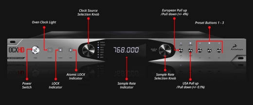 OCX HD 768 kHz HD Master Clock
