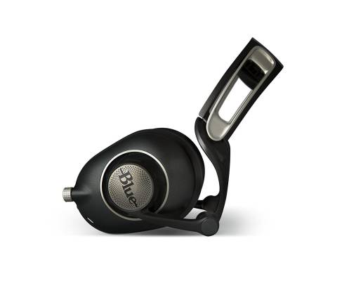 Sadie Premium Headphones with Built-in Amp - Black