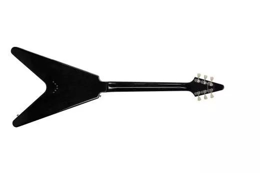 Flying V Mahogany TV Ltd - Black w/Nickel Hardware