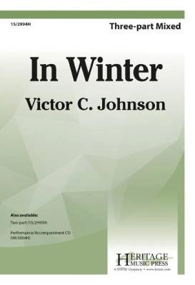 Heritage Music Press - In Winter - Johnson - 3pt Mixed