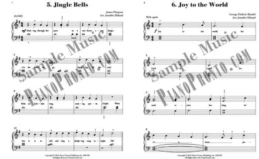 Christmas Solos for Late Beginners - Eklund - Piano - Book