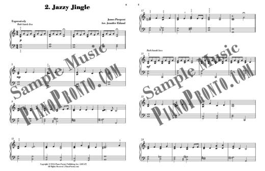 Jazzy Jingles - Eklund - Piano - Book
