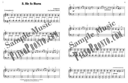 Jazzy Jingles - Eklund - Piano - Book