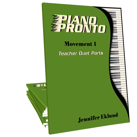 Piano Pronto Teacher Duets: Movement 1 - Eklund - Piano - Book