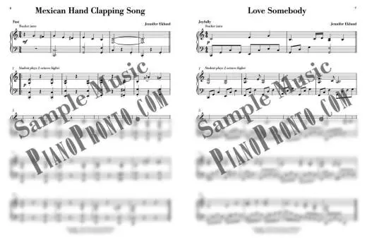 Piano Pronto Teacher Duets: Movement 1 - Eklund - Piano - Book