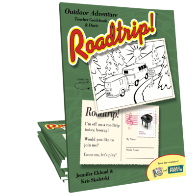 Piano Pronto - Roadtrip! Outdoor Adventure - Eklund/Skaletski - Piano - Teacher Guidebook/Duets