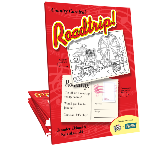 Roadtrip! Country Carnival - Eklund/Skaletski - Piano - Book