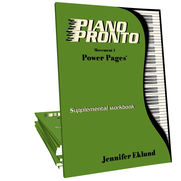 Piano Pronto: Movement 1-Power Pages - Eklund - Piano - Book