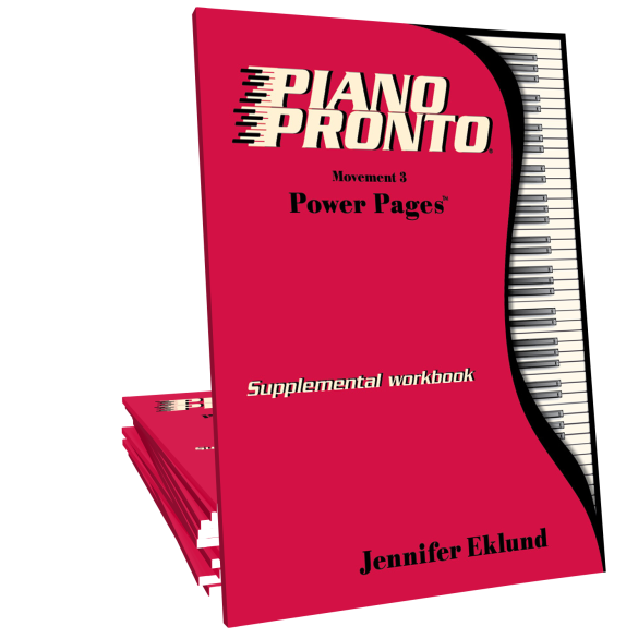 Piano Pronto: Movement 3-Power Pages - Eklund - Piano - Book