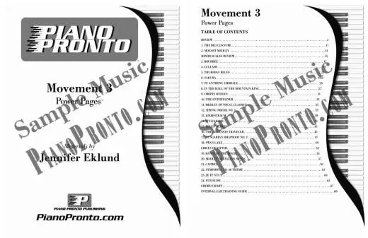 Piano Pronto: Movement 3-Power Pages - Eklund - Piano - Book