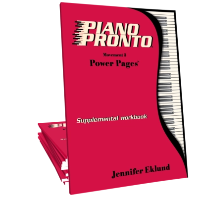 Piano Pronto - Piano Pronto: Movement 3-Power Pages - Eklund - Piano - Book