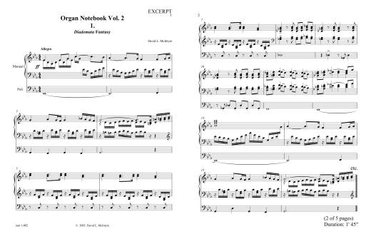 Organ Notebook 2 (Postludes & Processionals) - McIntyre - Organ - Book