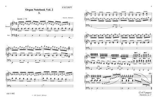 Organ Notebook 2 (Postludes & Processionals) - McIntyre - Organ - Book