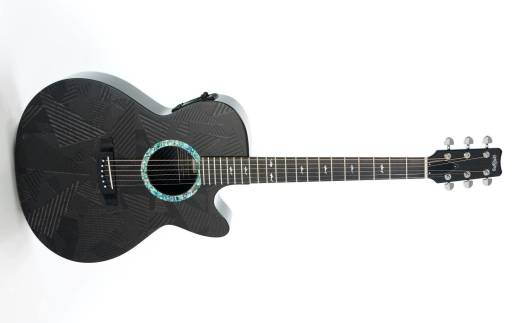 Black Ice Series WS-Body Acoustic Guitar w/Electronics