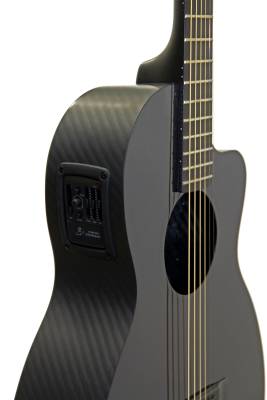 Concert Hybrid Parlor Acoustic Guitar w/Electronics