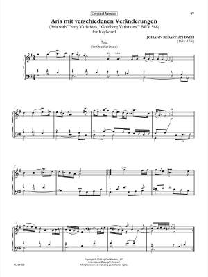 Glenn Gould\'s Goldberg Variations - Bach/Hopkins - Piano - Book