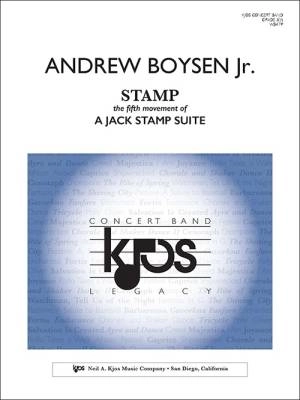 Kjos Music - A Jack Stamp Suite - Mvt. 5: Stamp - Boysen - Concert Band - Gr. 5.5