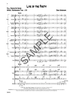 Life of the Party - Sorenson - Jazz Ensemble - Gr. 1