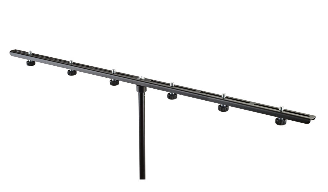 Microphone Bar w/ 5/8\'\' Screws, Holds 6 Mics