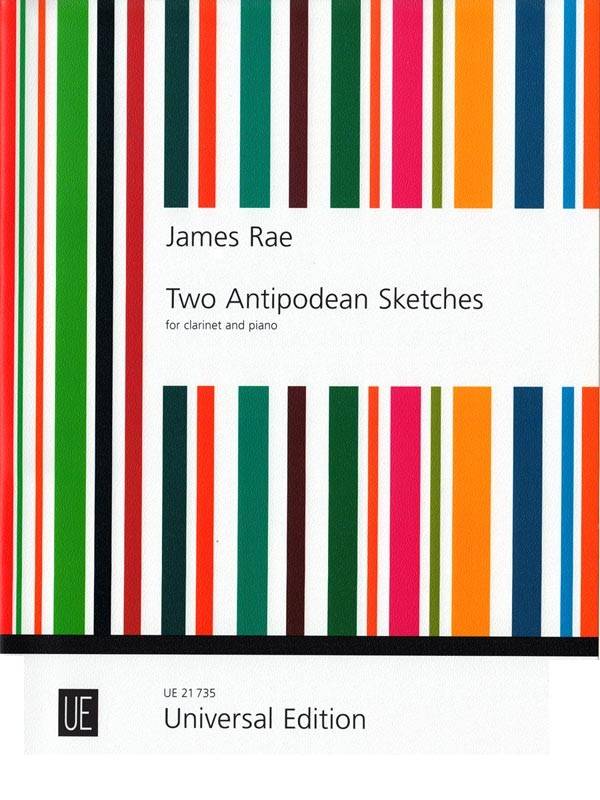 Two Antipodean Sketches - Rae - Clarinet/Piano