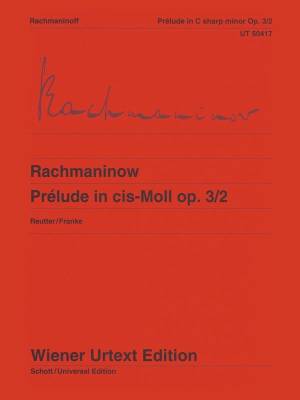 Wiener Urtext Edition - Prelude in C Sharp Minor Op.3/2 - Rachmaninoff - Piano