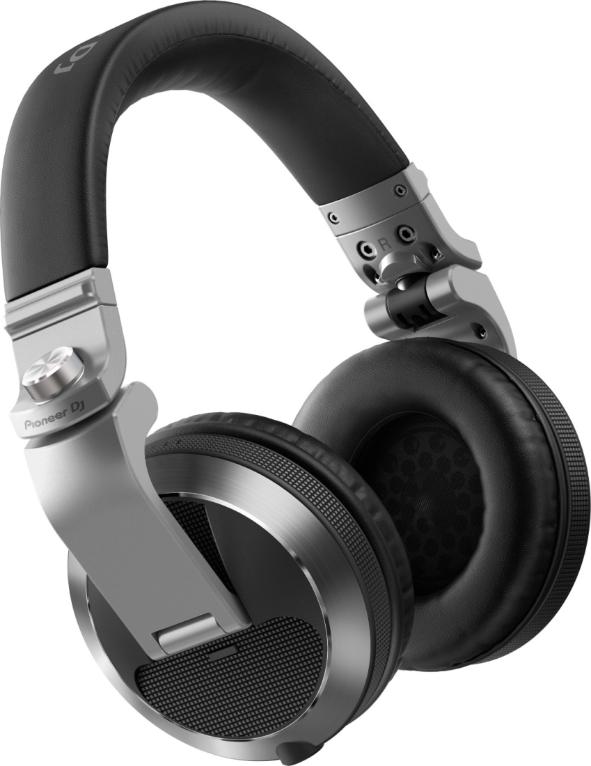 Pioneer DJ HDJ-X7 Professional Over-ear DJ Headphones -  Silver