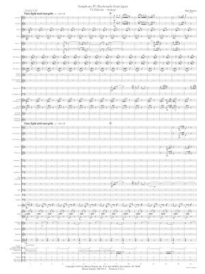Symphony No. IV: Bookmarks from Japan - Giroux - Concert Band - Gr. 4-6