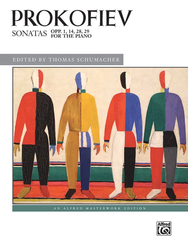 Sonatas, Opp. 1, 14, 28, 29 - Prokofiev/Schumacher - Piano - Book