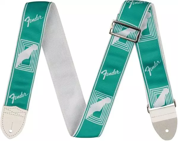 2\'\' Custom Colour Fender Monogrammed Strap - Sea Foam Green