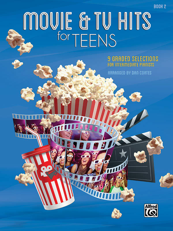 Movie & TV Hits for Teens, Book 2 - Coates - Piano - Book