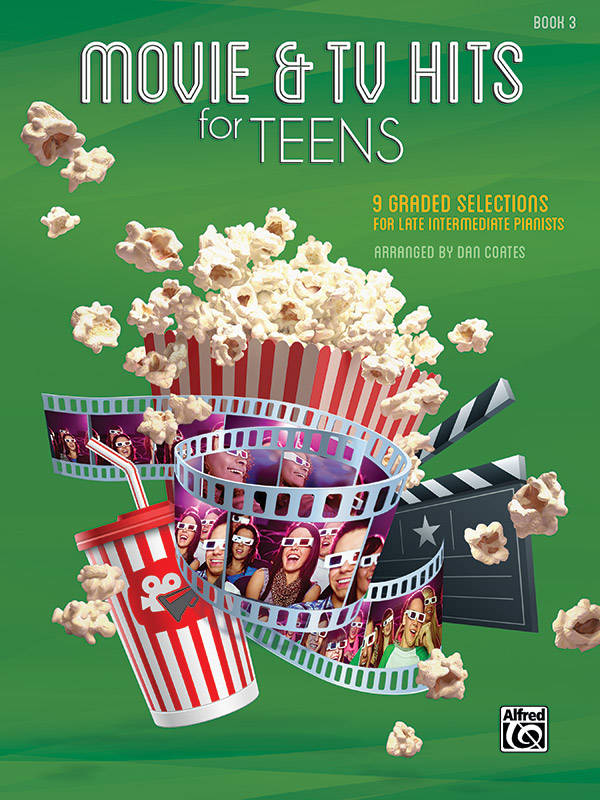 Movie & TV Hits for Teens, Book 3 - Coates - Piano - Book