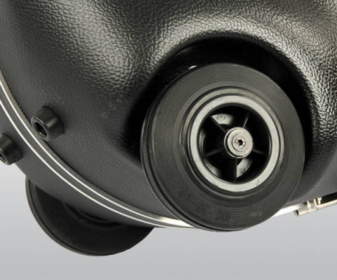 Baritone Sax ABS Plastic Shaped Case w/Wheels