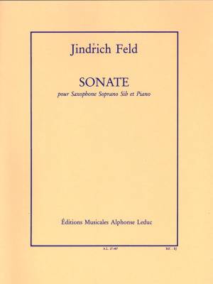 Alphonse Leduc - Sonate - Feld - Soprano Saxphone/Piano