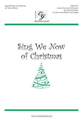 Sing We Now of Christmas - Manor - Unison/2pt