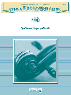 Alfred Publishing - Ninja - Meyer - String Orchestra - Gr. 1