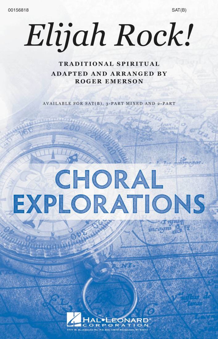 Elijah Rock! - Spiritual/Emerson - SATB