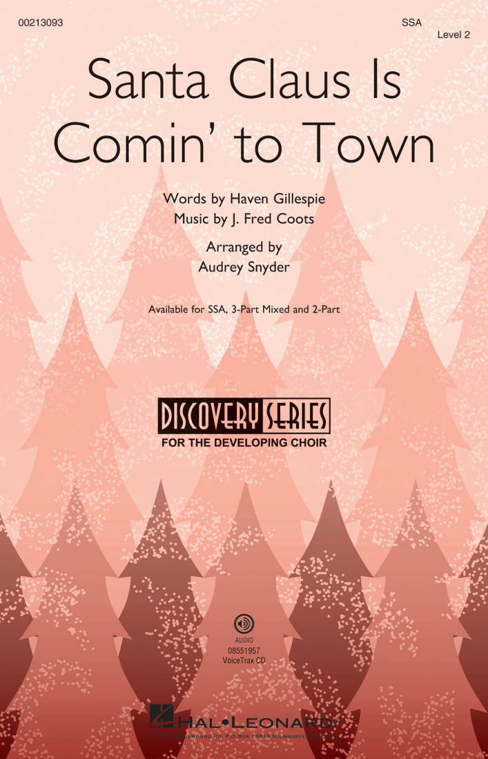 Santa Claus Is Comin\' to Town - Gillespie/Coots/Snyder - SSA