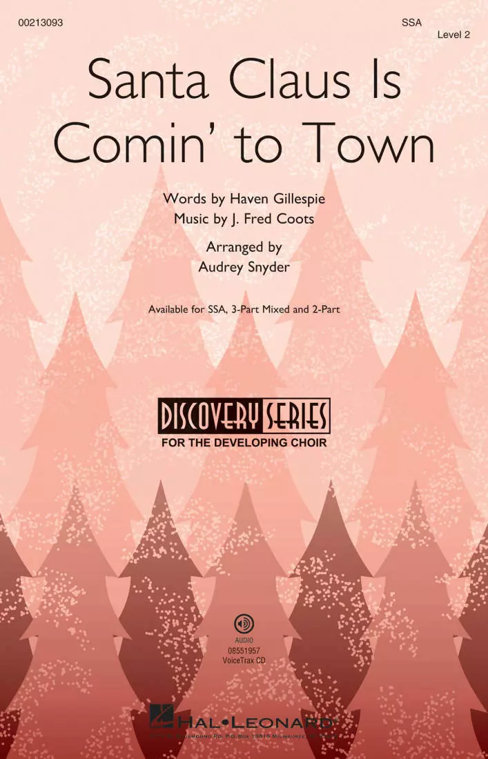 Santa Claus Is Comin\' to Town - Gillespie/Coots/Snyder - SSA
