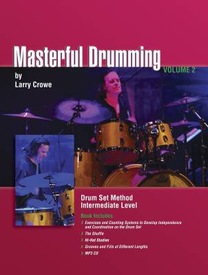 Larry Crowe - Masterful Drumming Volume Two - Crowe - Book/CD