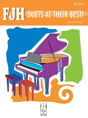 FJH Music Company - Duets At Their Best! Book 4 - Various - Piano Duets - Book