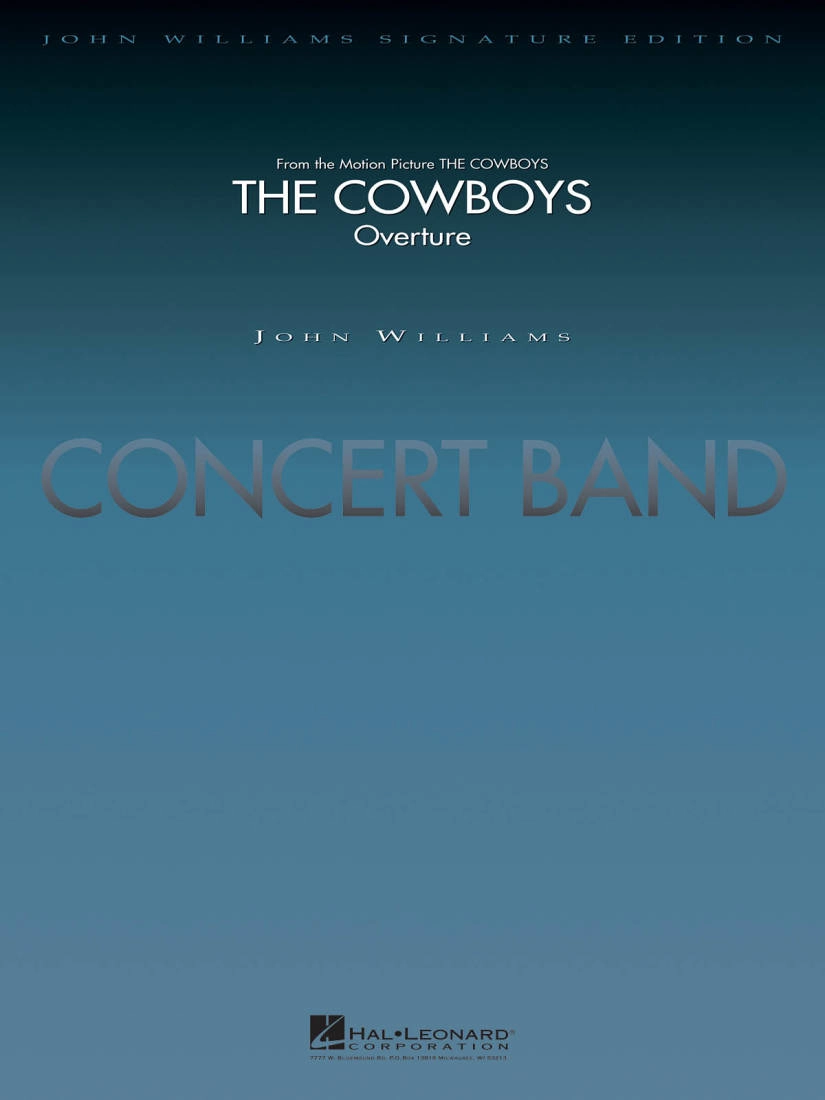 The Cowboys - Williams/Bocook - Concert Band - Gr. 5