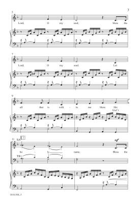 Bless the Lord, O My Soul - Lee/Wagner - SATB/2pt Mixed