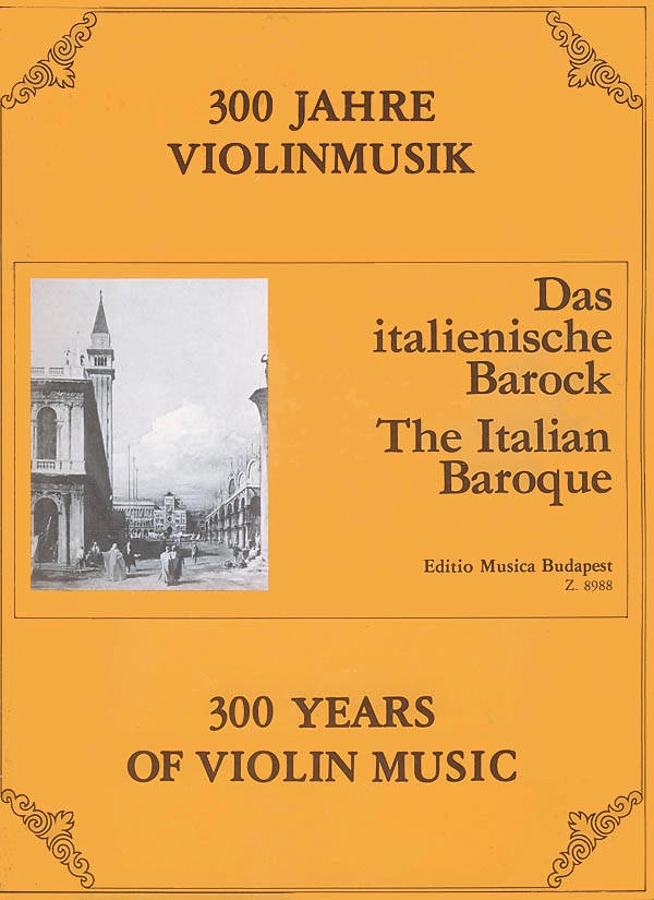 The Italian Baroque - Gusztav/Maria - Violin/Piano - Book