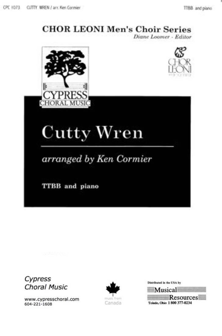 The Cutty Wren - Folk Song/Cormier - TTBB