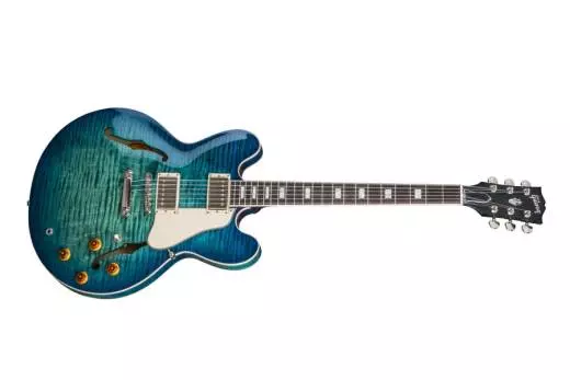 2018 E-335 Figured, Aquamarine