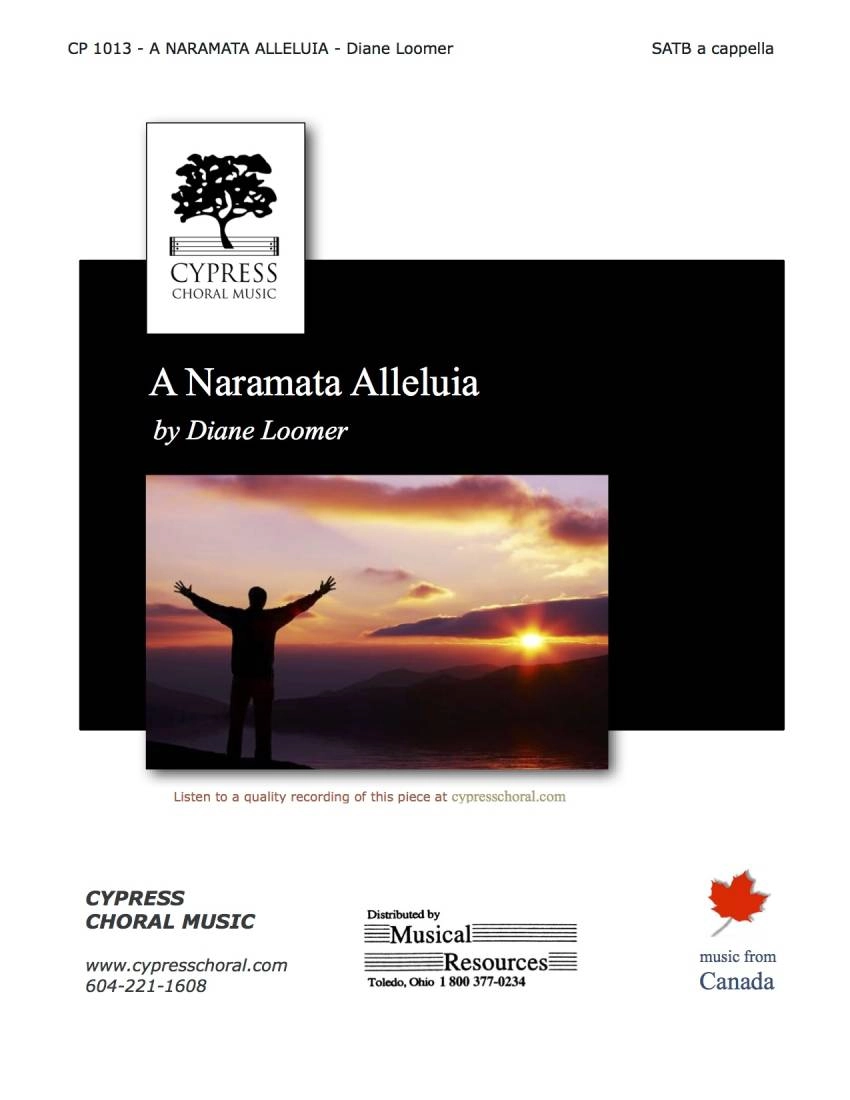 Naramata Alleluia - Wren/Loomer - SATB