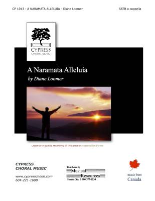 Cypress Choral Music - Naramata Alleluia - Wren/Loomer - SATB