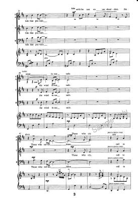 Song for Peace - MacGillivray/Loomer - SATB
