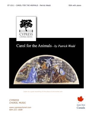 Cypress Choral Music - Carol for the Animals - Cramer/Wedd - SSA