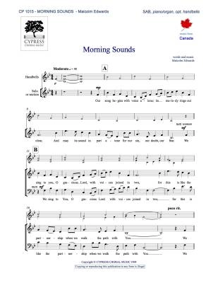 Cypress Choral Music - Morning Sounds - Edwards - SAB